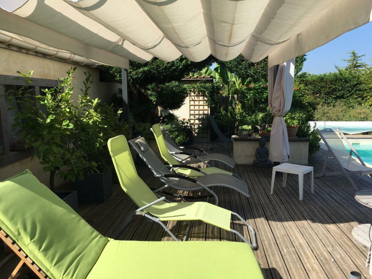 Soleil Lotus Apartamento Saint-Hilaire-de-Brethmas Exterior foto